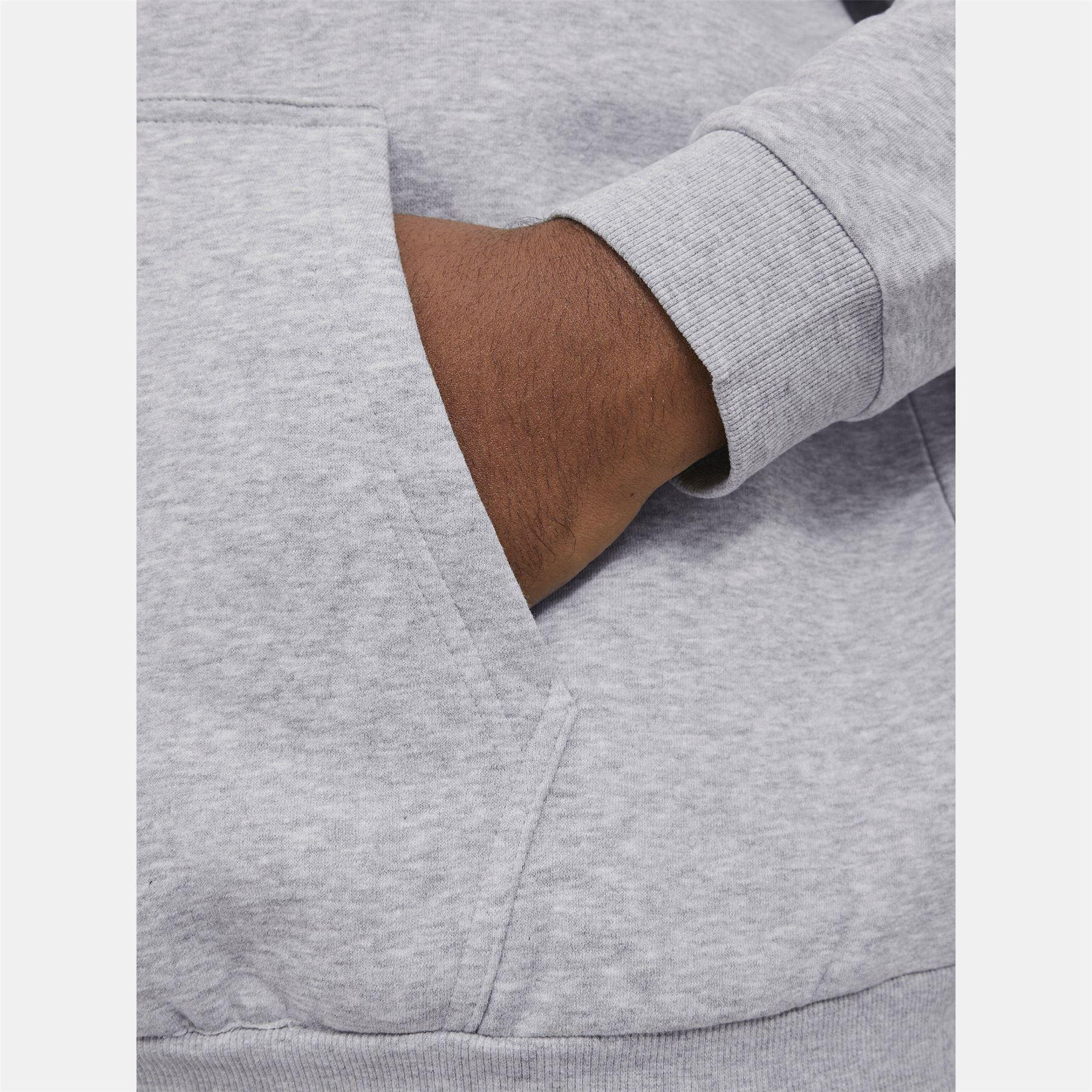Grey - Jack and Jones - Plus Size Bradley Hoodie - 6