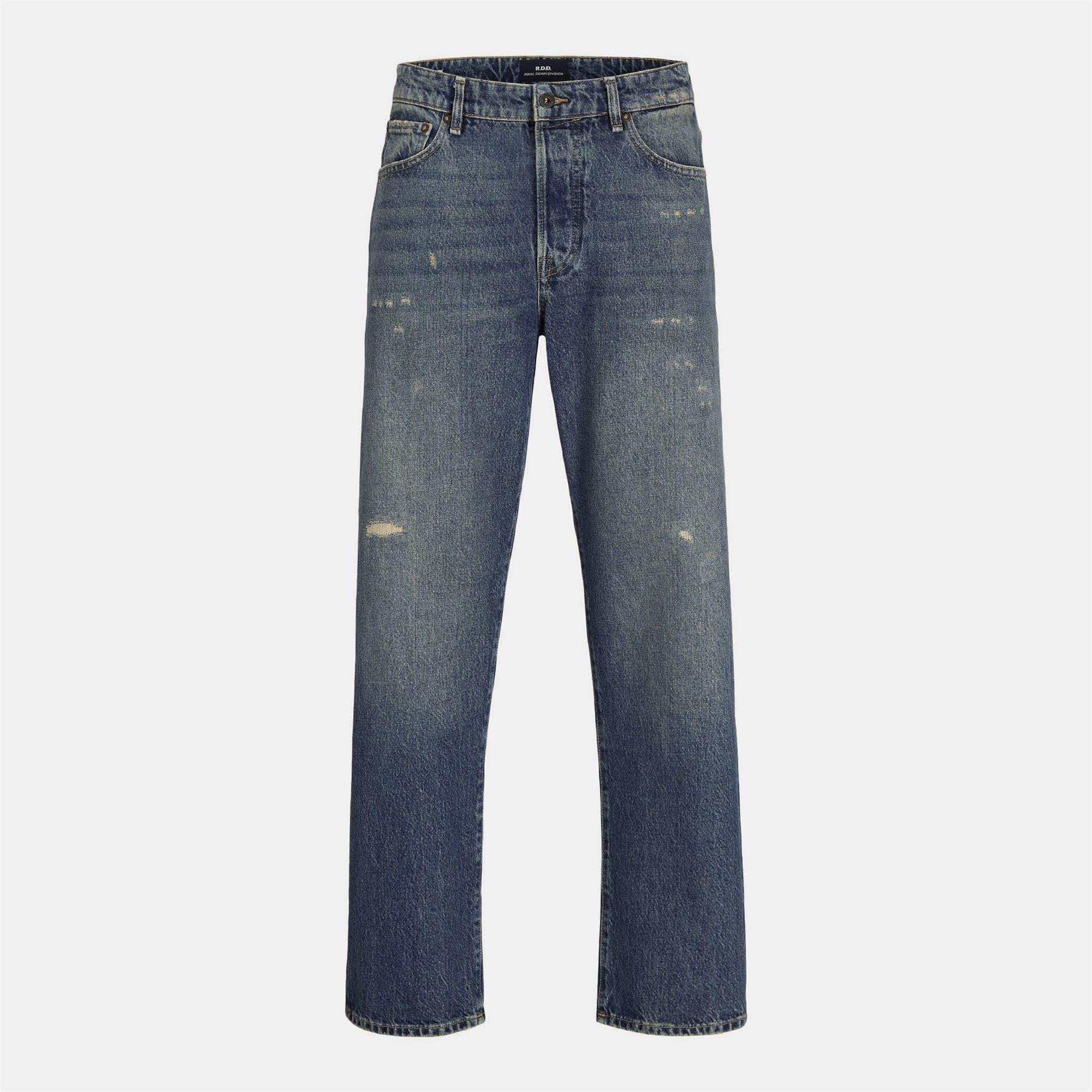 Blue - Jack and Jones - Royal RE 366 Loose-Fit Jeans - 1