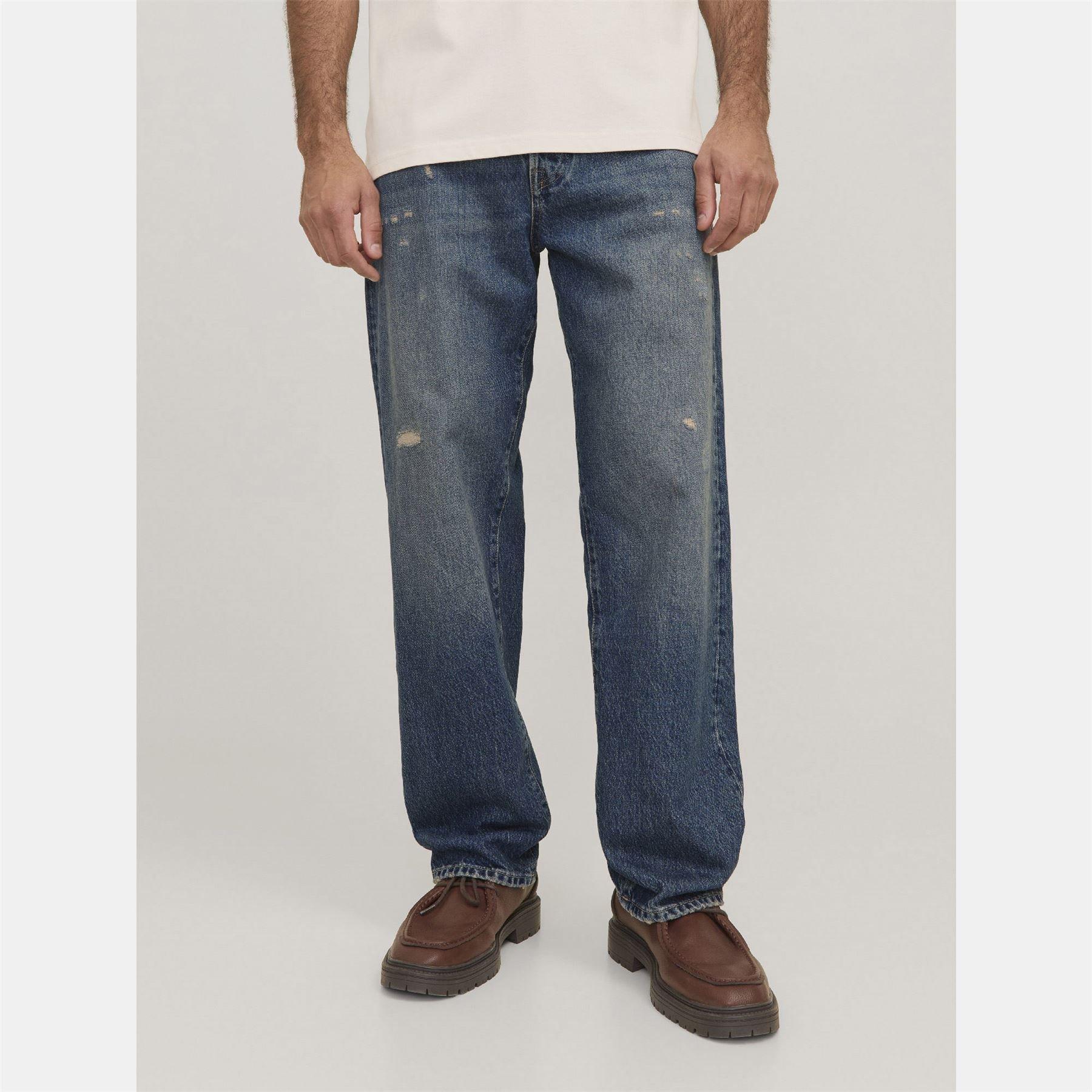 Blue - Jack and Jones - Royal RE 366 Loose-Fit Jeans - 3