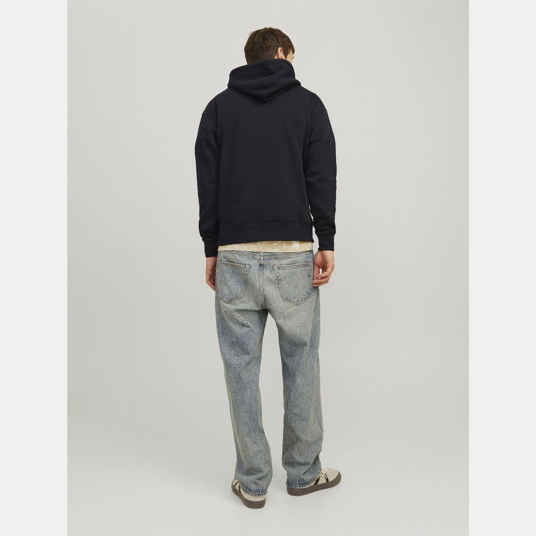 Black - Jack and Jones - Elegacy Hoodie - 3