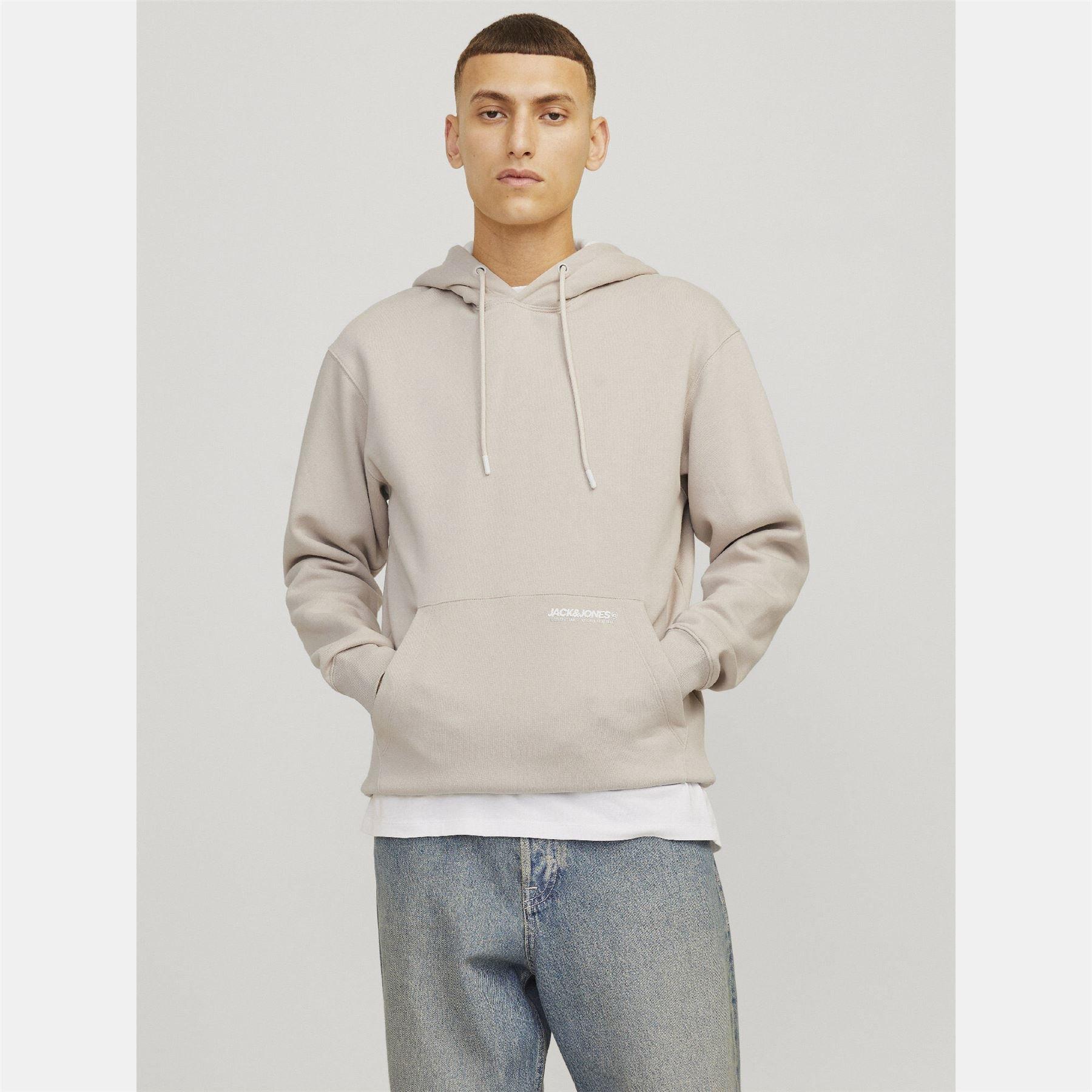 Beige - Jack and Jones - Elegacy Hoodie - 2