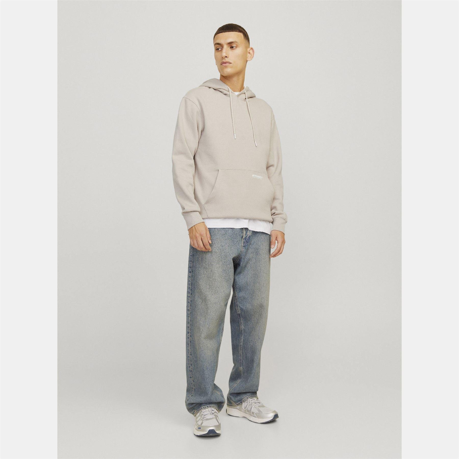 Beige - Jack and Jones - Elegacy Hoodie - 4