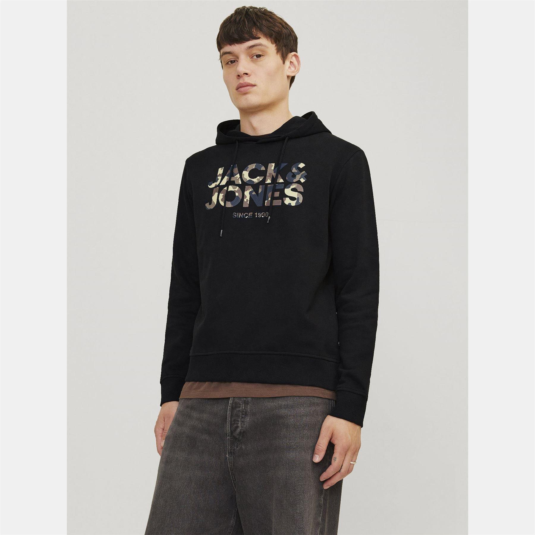 Black - Jack and Jones - James Hoodie - 2
