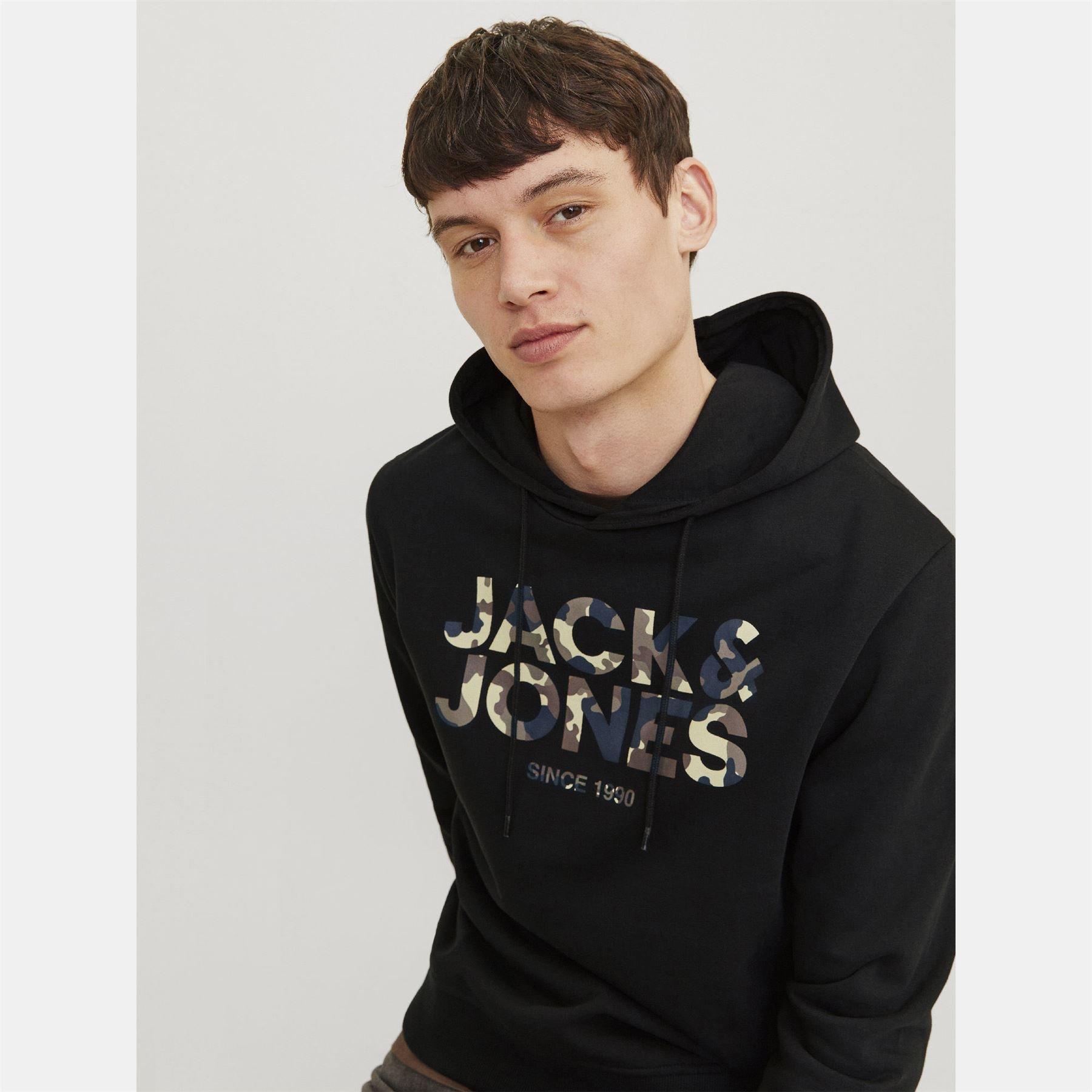 Black - Jack and Jones - James Hoodie - 7
