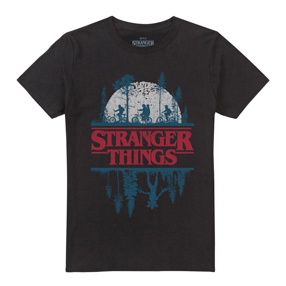 Black - Stranger Things - Stranger Things Silhouette T-Shirt Black - 4