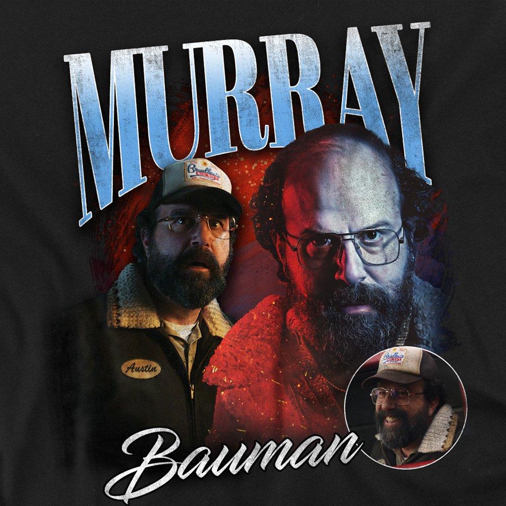 Black - Stranger Things - Stranger Things Murray Homage T-Shirt Black - 2