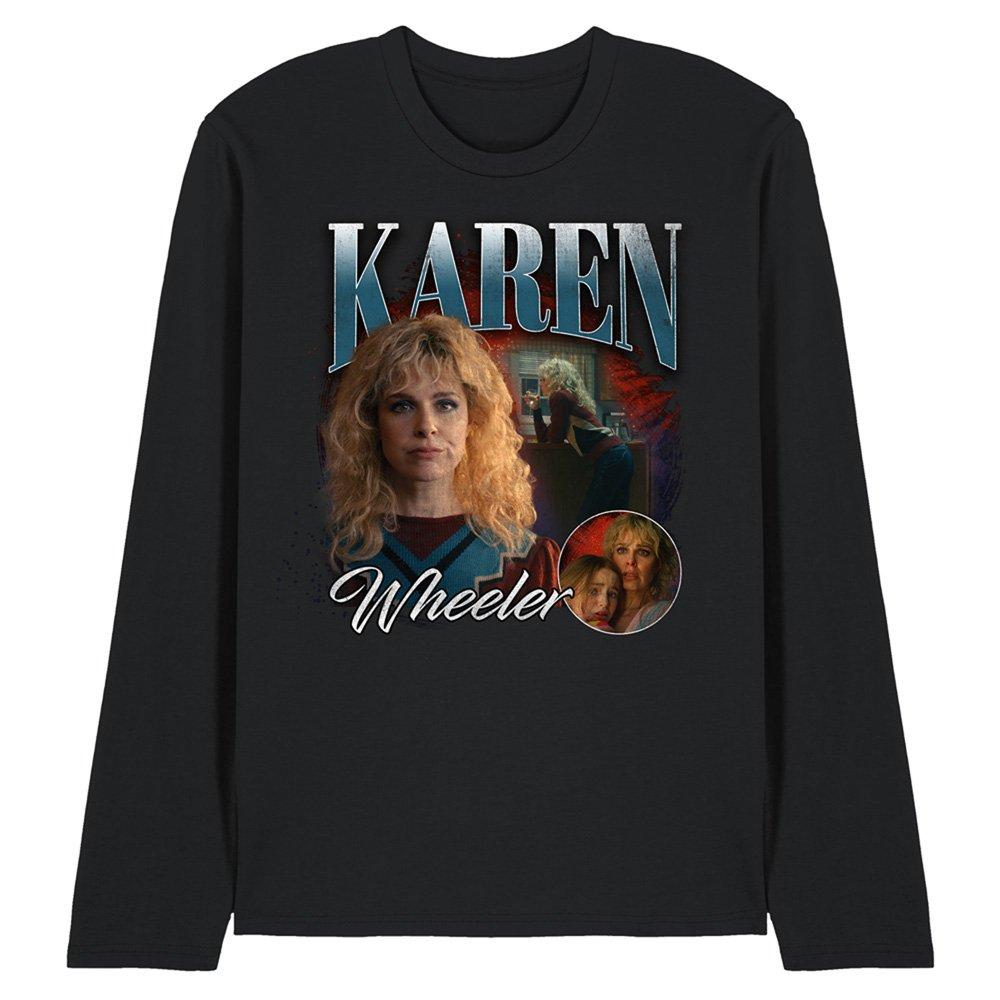 Black - Stranger Things - Stranger Things Karen Homage Long Sleeve T-Shirt - 1