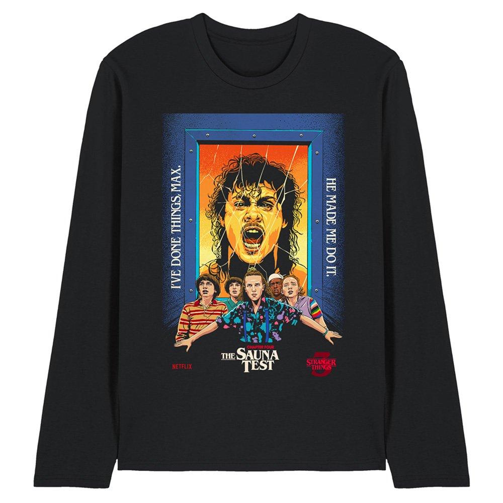 Black - Stranger Things - Stranger Things Butcher Billy S3 Ch4 Long Sleeve T - 1
