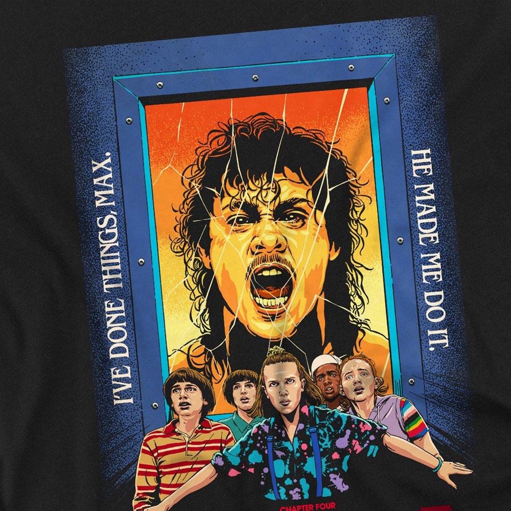 Black - Stranger Things - Stranger Things Butcher Billy S3 Ch4 Long Sleeve T - 2