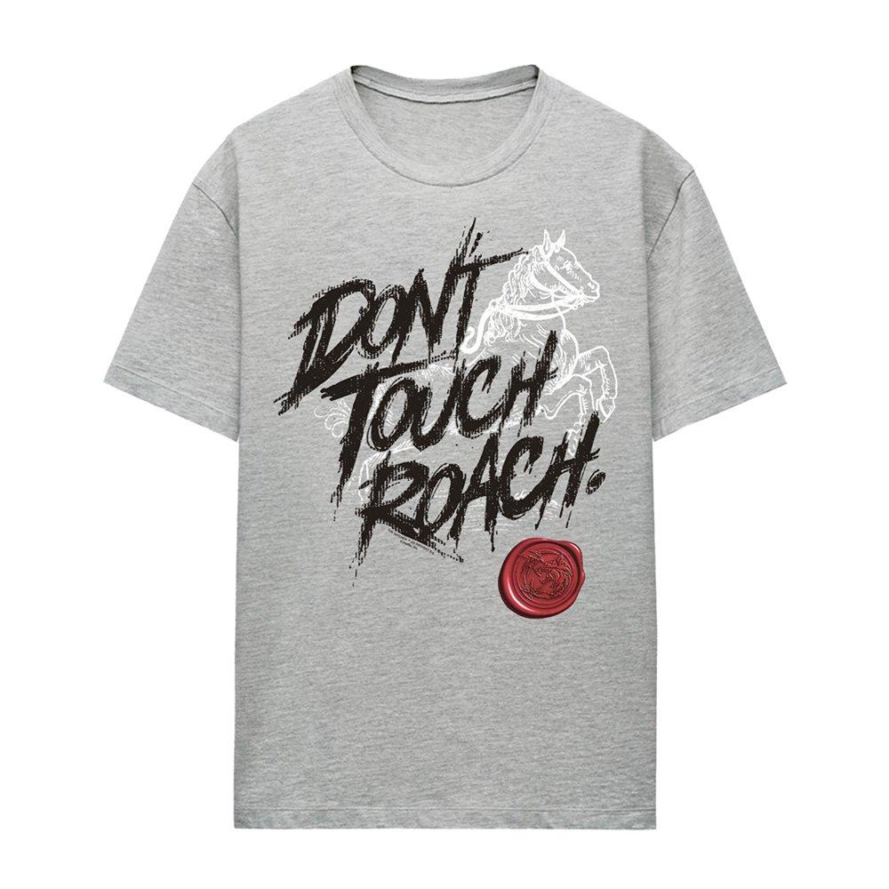 Light Grey - The Witcher - The Witcher DonT Touch Roach T Shirt Athletic He - 4