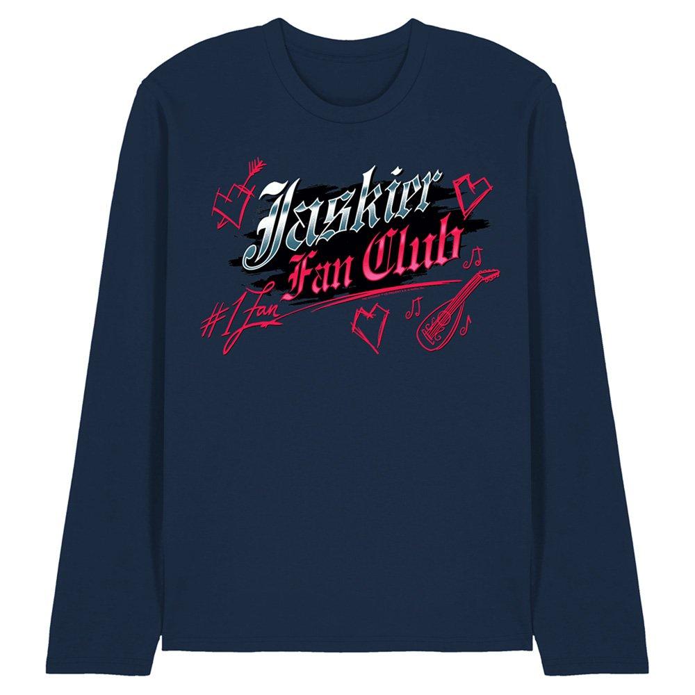 Navy - The Witcher - The Witcher Jaskier Fan Club Long Sleeve T-Shirt - 1