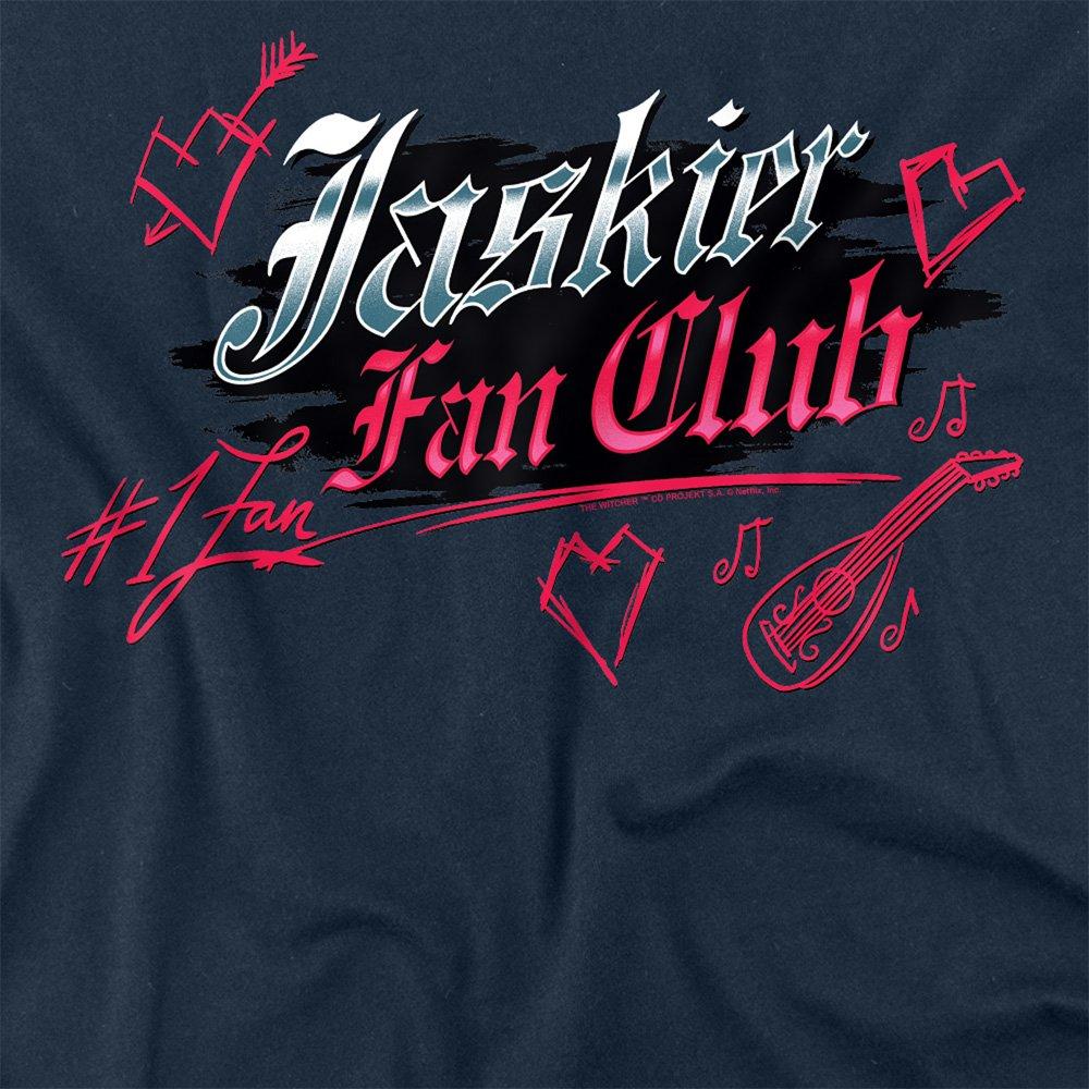 Navy - The Witcher - The Witcher Jaskier Fan Club Long Sleeve T-Shirt - 2