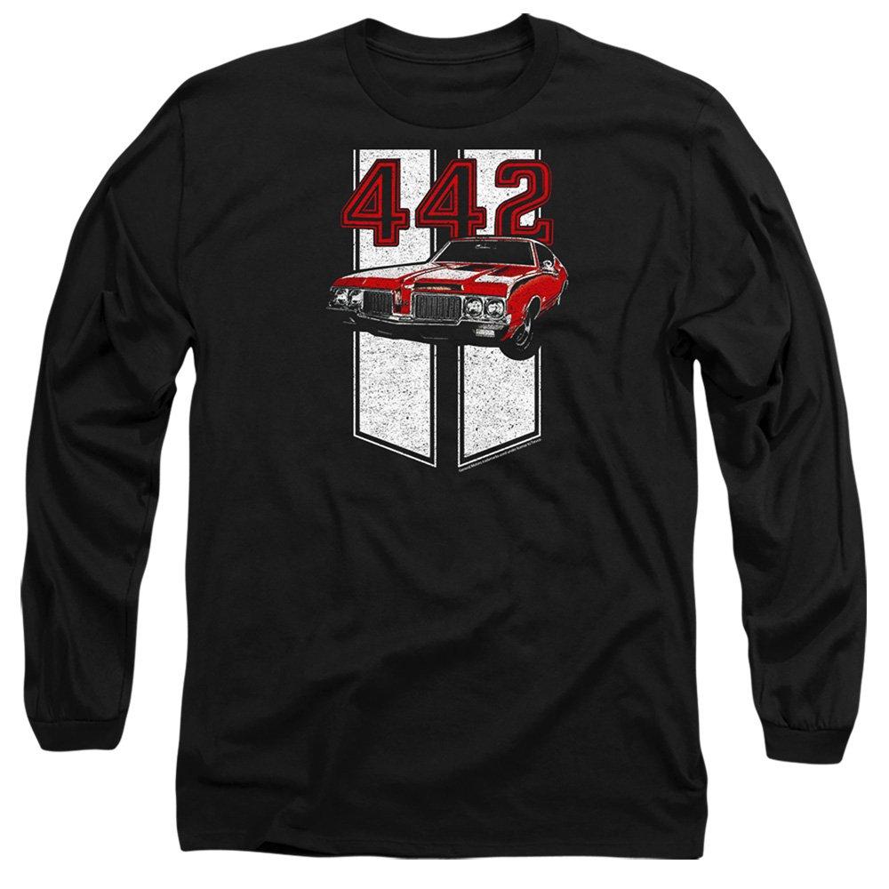 Black - Other - Oldsmobile 442 Long Sleeve T-Shirt Black - 1