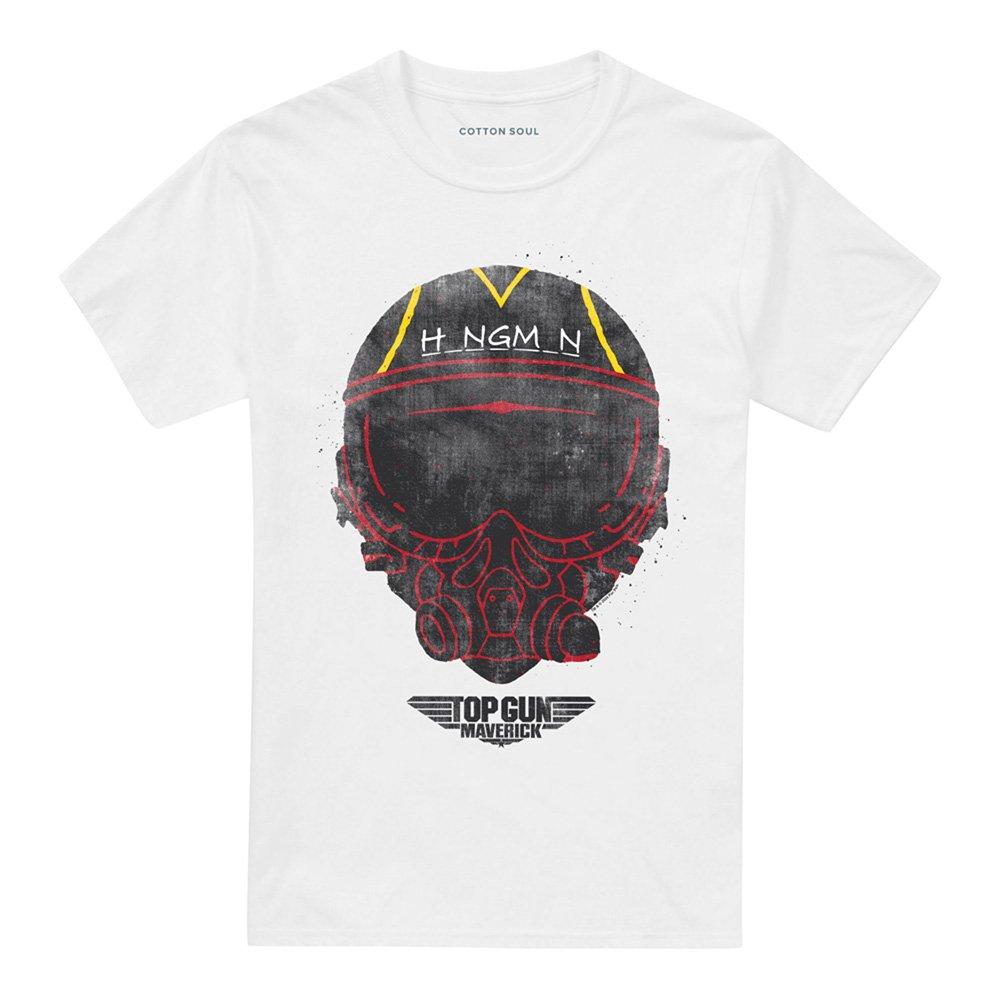 White - Top Gun - Top Gun Hangman Helmet T Shirt White - 4