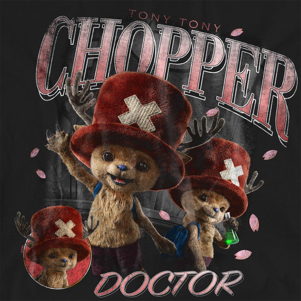 Black - One Piece - One Piece Chopper Homage T-Shirt Black - 2