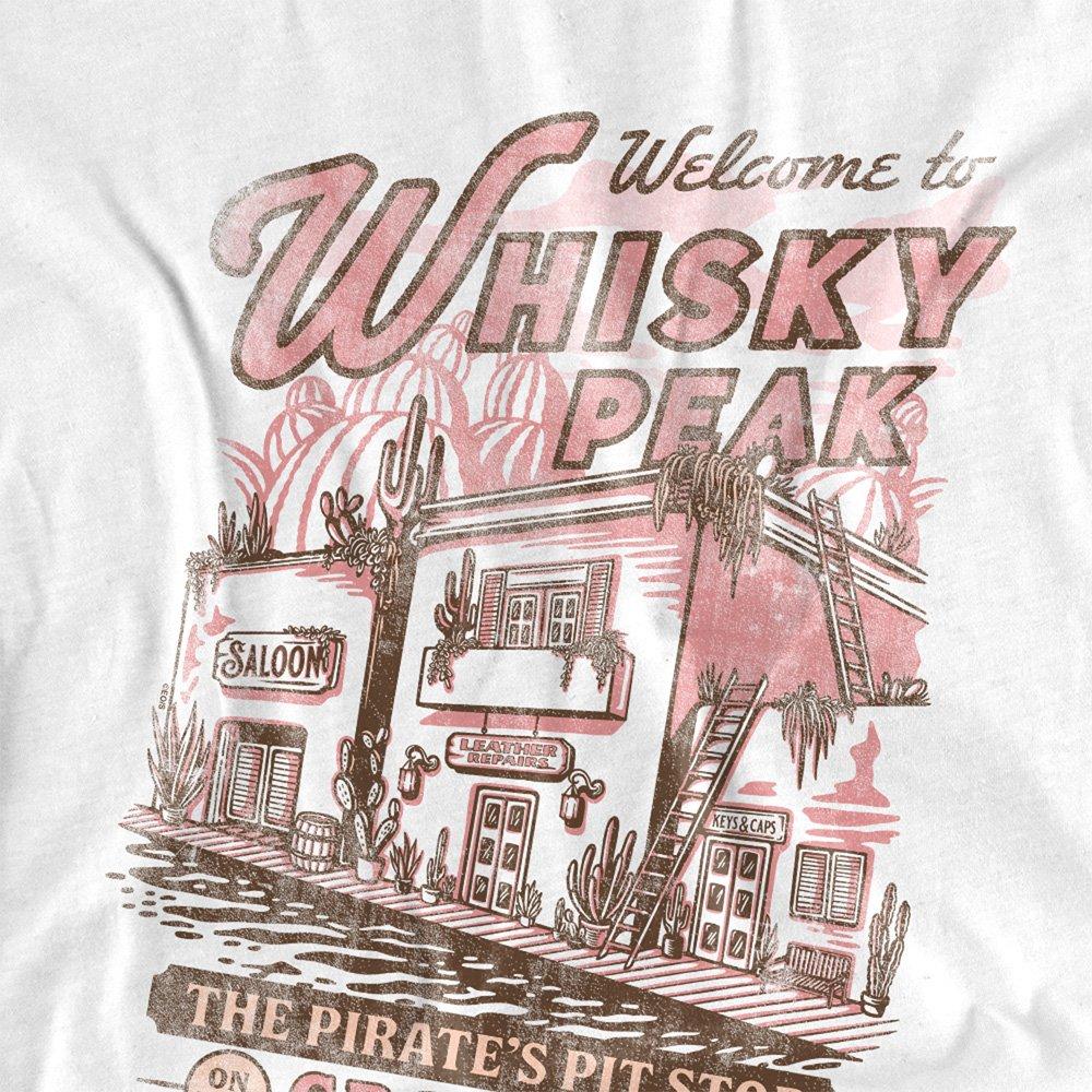 White - One Piece - One Piece Welcome To Whisky Peak T-Shirt White - 2