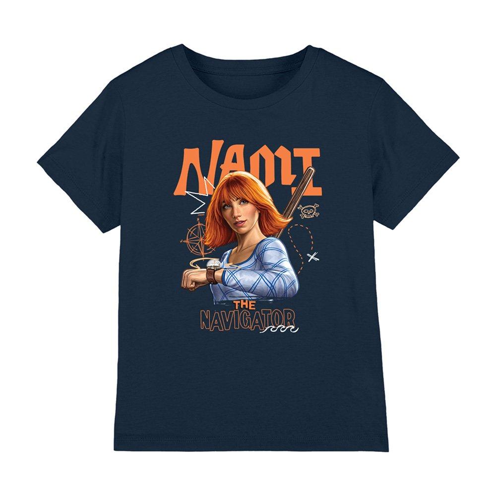 Navy - One Piece - One Piece Nami The Navigator Kids T-Shirt Navy - 1