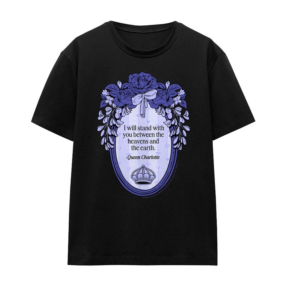 Black - Bridgerton - Bridgerton I Will Stand With You T Shirt Black - 4