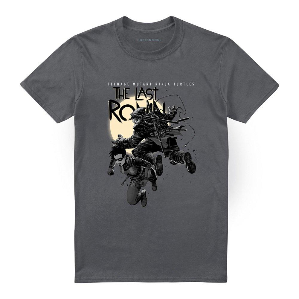 Grey - Teenage Mutant Ninja Turtles - Tmnt Casey Marie Jones Leaping T Shirt Charcoal - 4