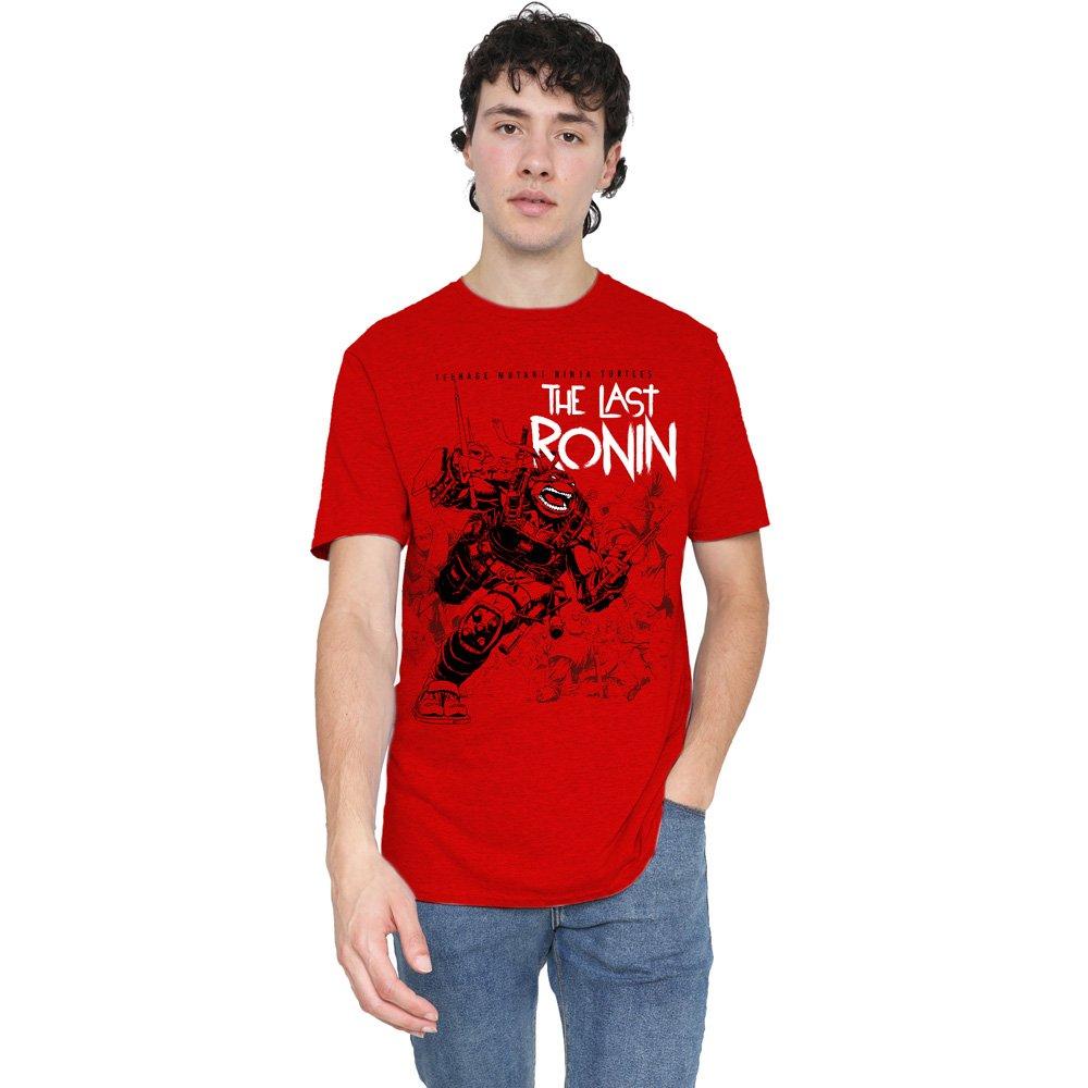 Red - Teenage Mutant Ninja Turtles - Tmnt Charging Ronin T-Shirt Red - 1