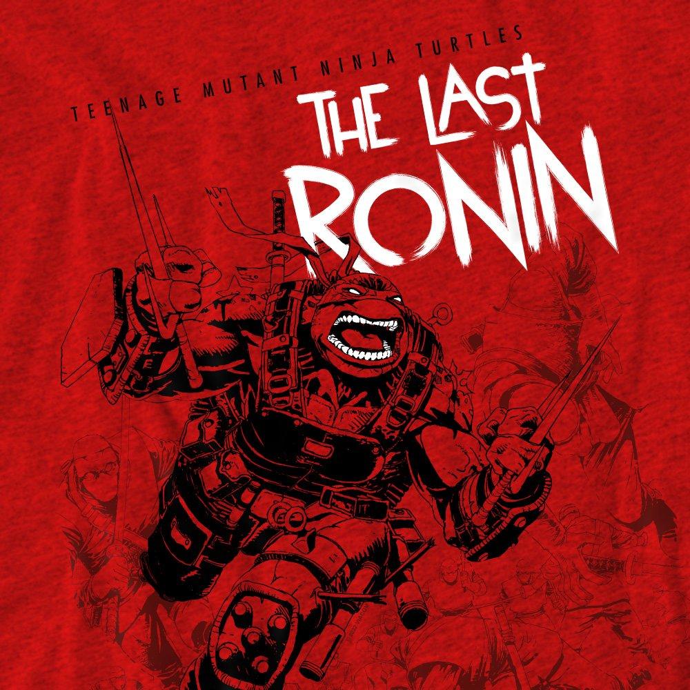 Red - Teenage Mutant Ninja Turtles - Tmnt Charging Ronin T-Shirt Red - 2