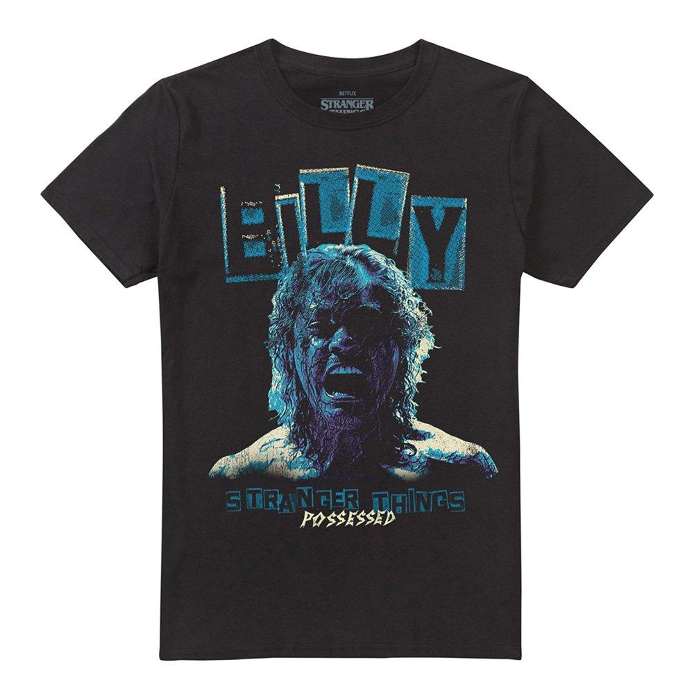 Black - Stranger Things - Stranger Things Billy Possessed T Shirt Black - 4