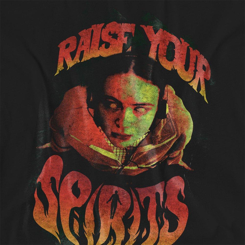 Black - Stranger Things - Stranger Things Raise Your Spirits T-Shirt Black - 2