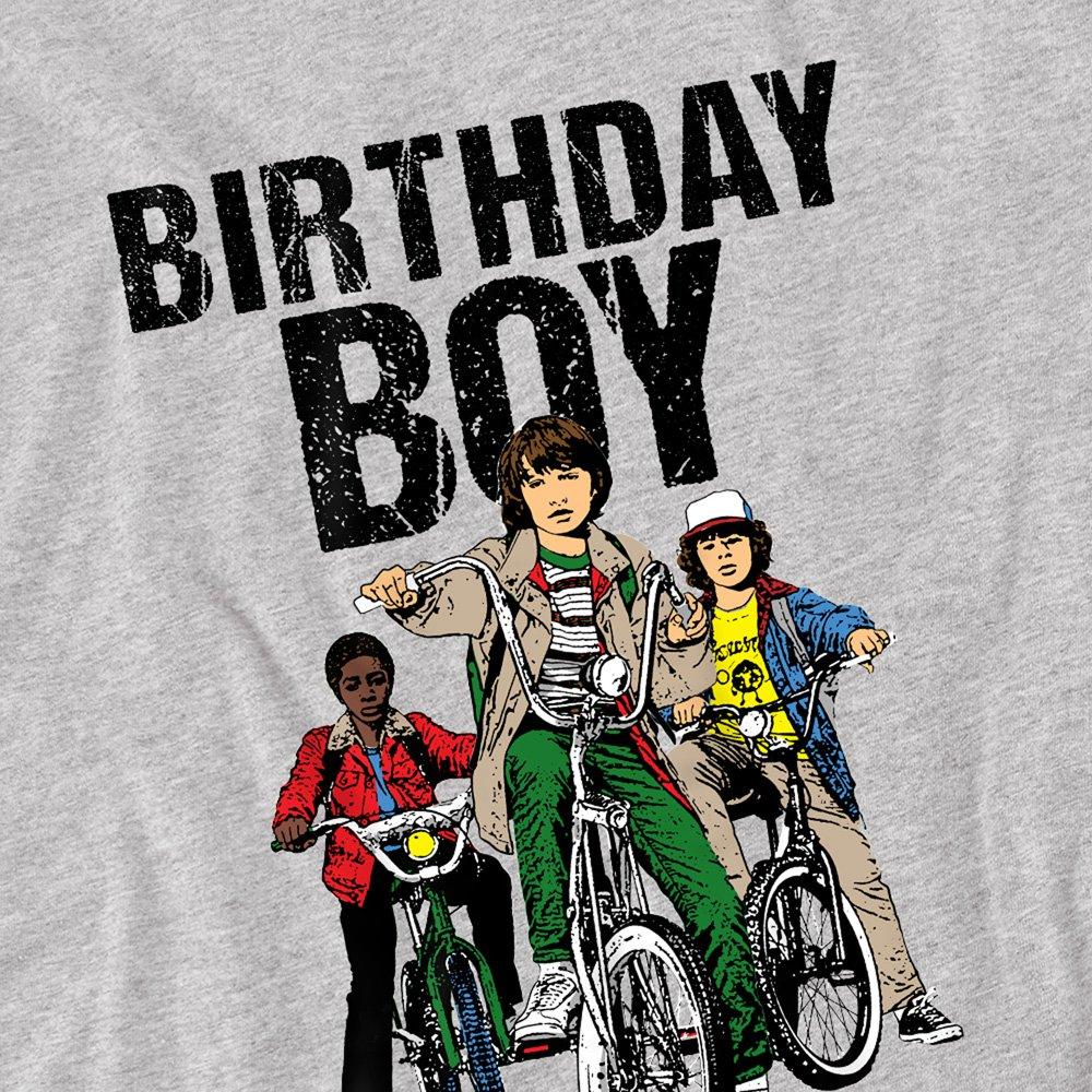 Light Grey - Stranger Things - Stranger Things Birthday Bike Kids T-Shirt Athlet - 2