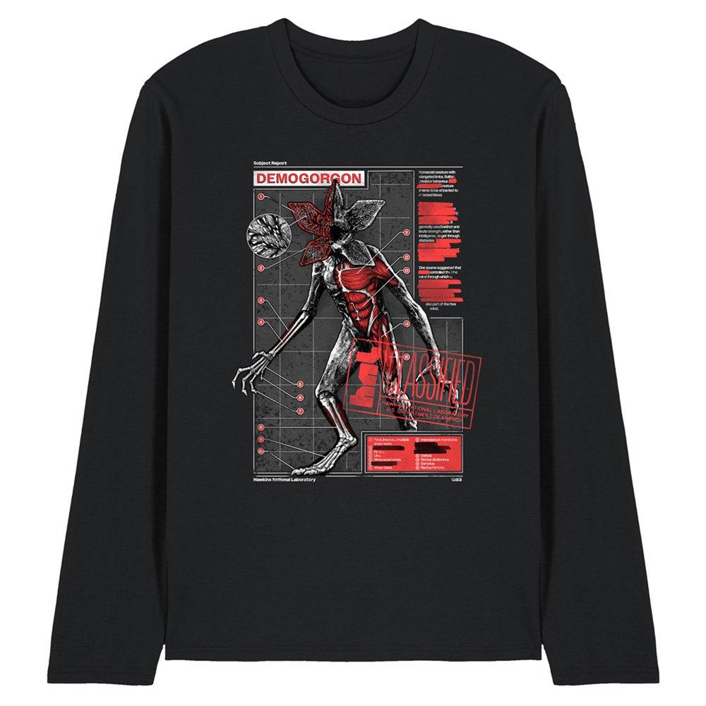 Black - Stranger Things - Stranger Things Demogorgon Monster Long Sleeve T-S - 1