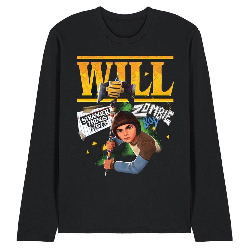 Black - Stranger Things - Stranger Things Tales From 85 Will Long Sleeve T S - 1
