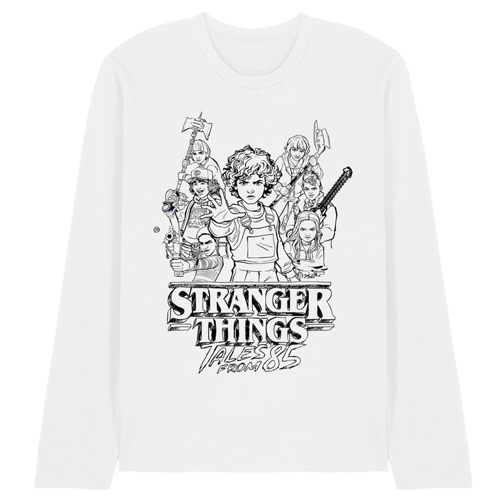 White - Stranger Things - Stranger Things Tales From 85 Group Sketch Long Sl - 1