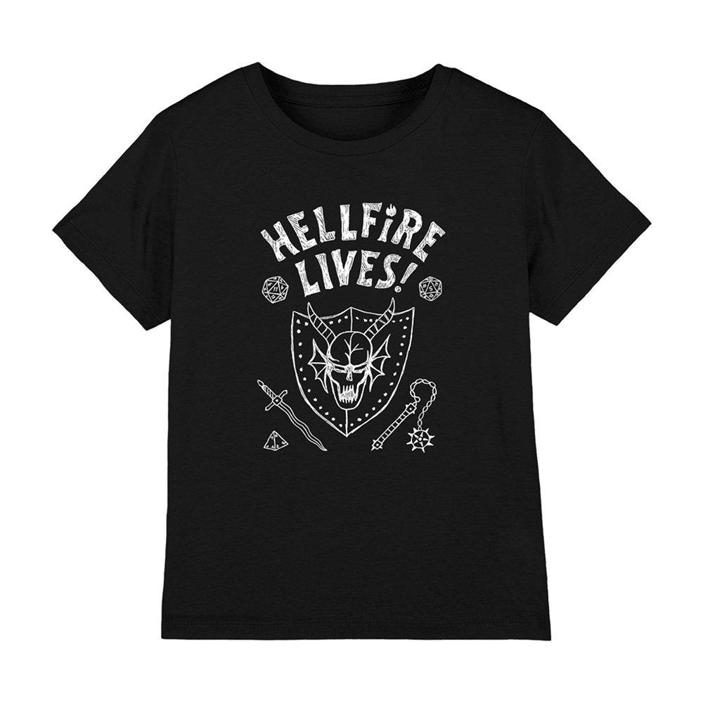 Stranger Things Stranger Things Hellfire Graduation Invert Kids T-
