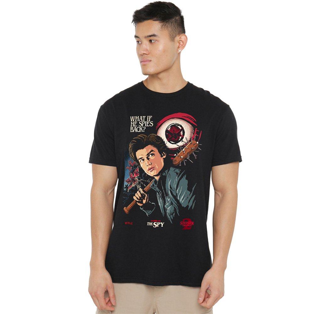 Black - Stranger Things - Stranger Things Butcher Billy S2 Ch6 T-Shirt Blac - 1