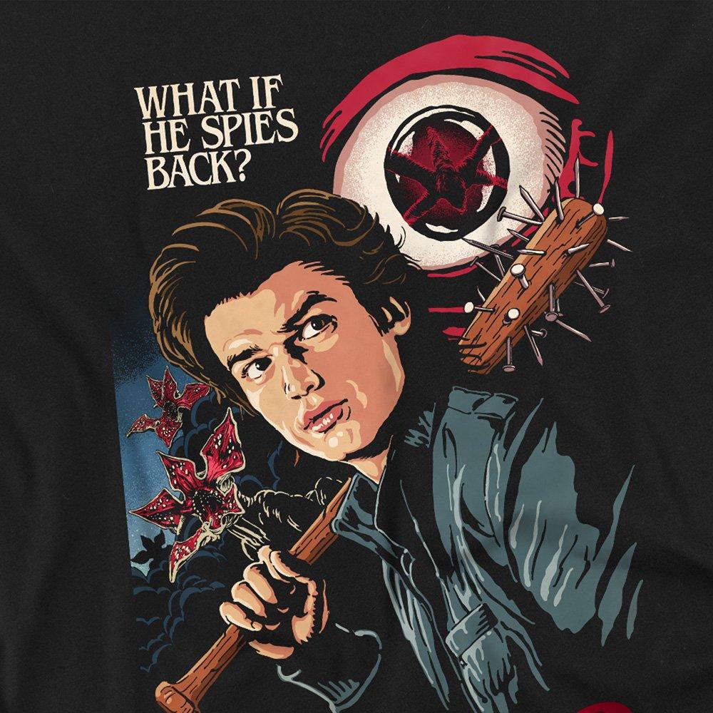 Black - Stranger Things - Stranger Things Butcher Billy S2 Ch6 T-Shirt Blac - 2