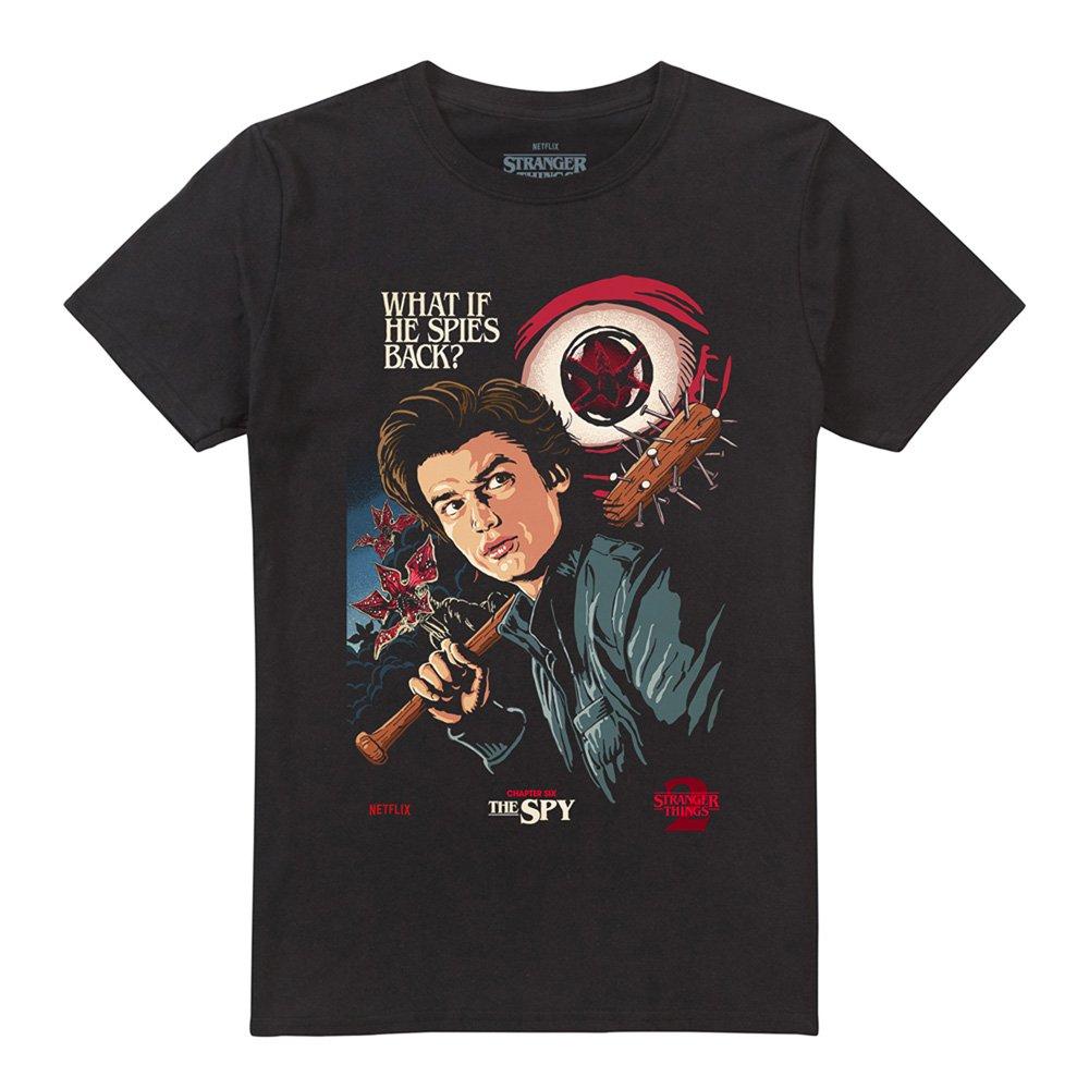 Black - Stranger Things - Stranger Things Butcher Billy S2 Ch6 T-Shirt Blac - 4
