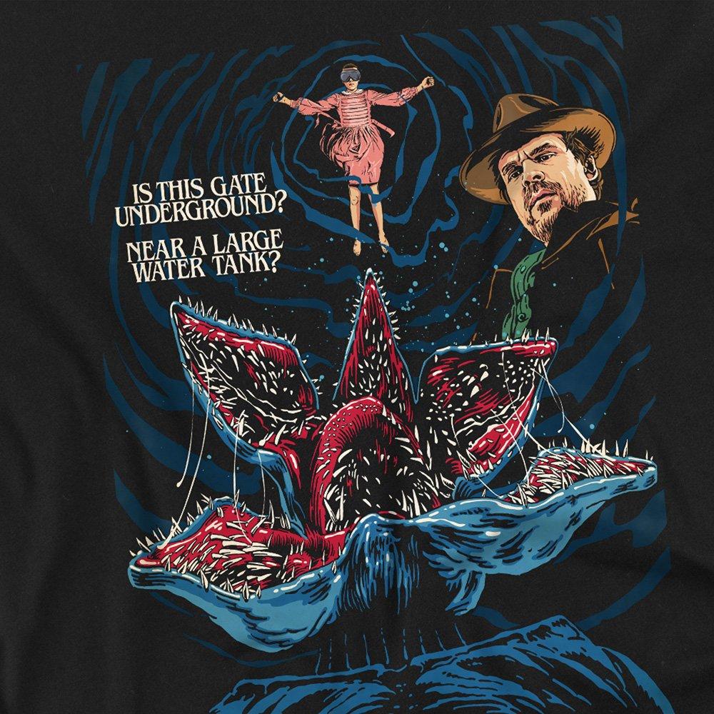 Black - Stranger Things - Stranger Things Butcher Billy S1 Ch7 Long Sleeve T - 2