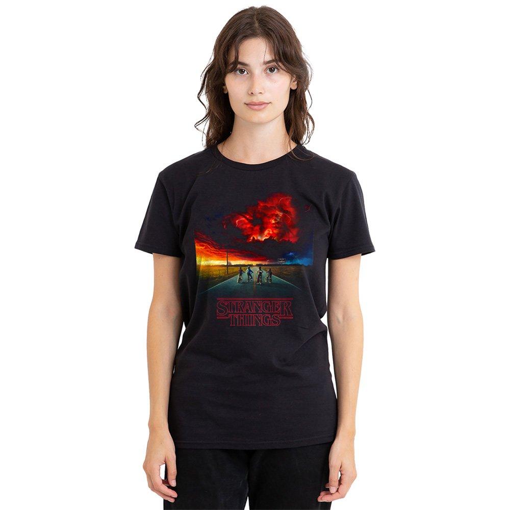Black - Stranger Things - Stranger Things Mindflayer Poster T Shirt Black - 1