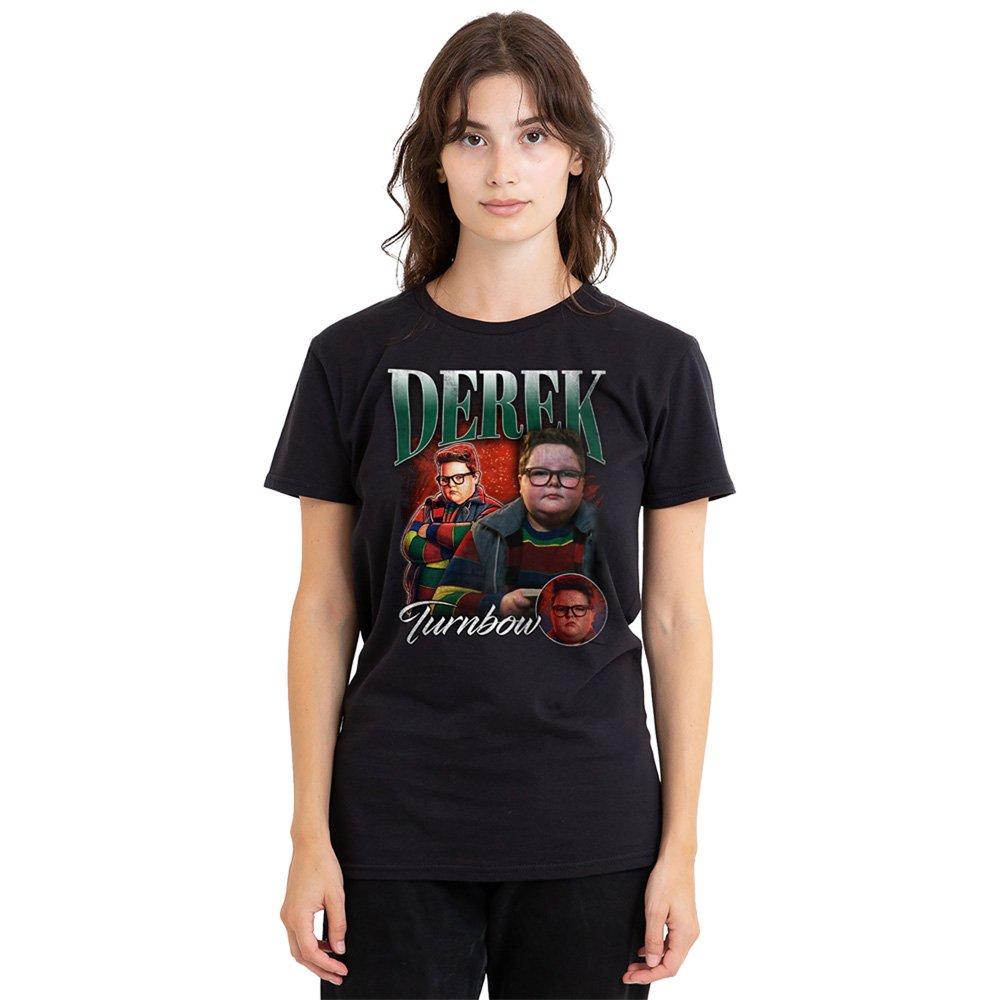 Black - Stranger Things - Stranger Things Derek Homage T Shirt Black - 1