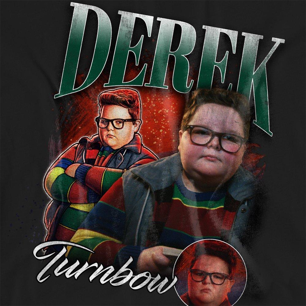 Black - Stranger Things - Stranger Things Derek Homage T Shirt Black - 2