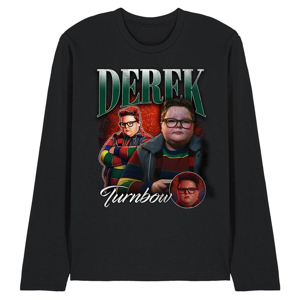 Black - Stranger Things - Stranger Things Derek Homage Long Sleeve T-Shirt - 1