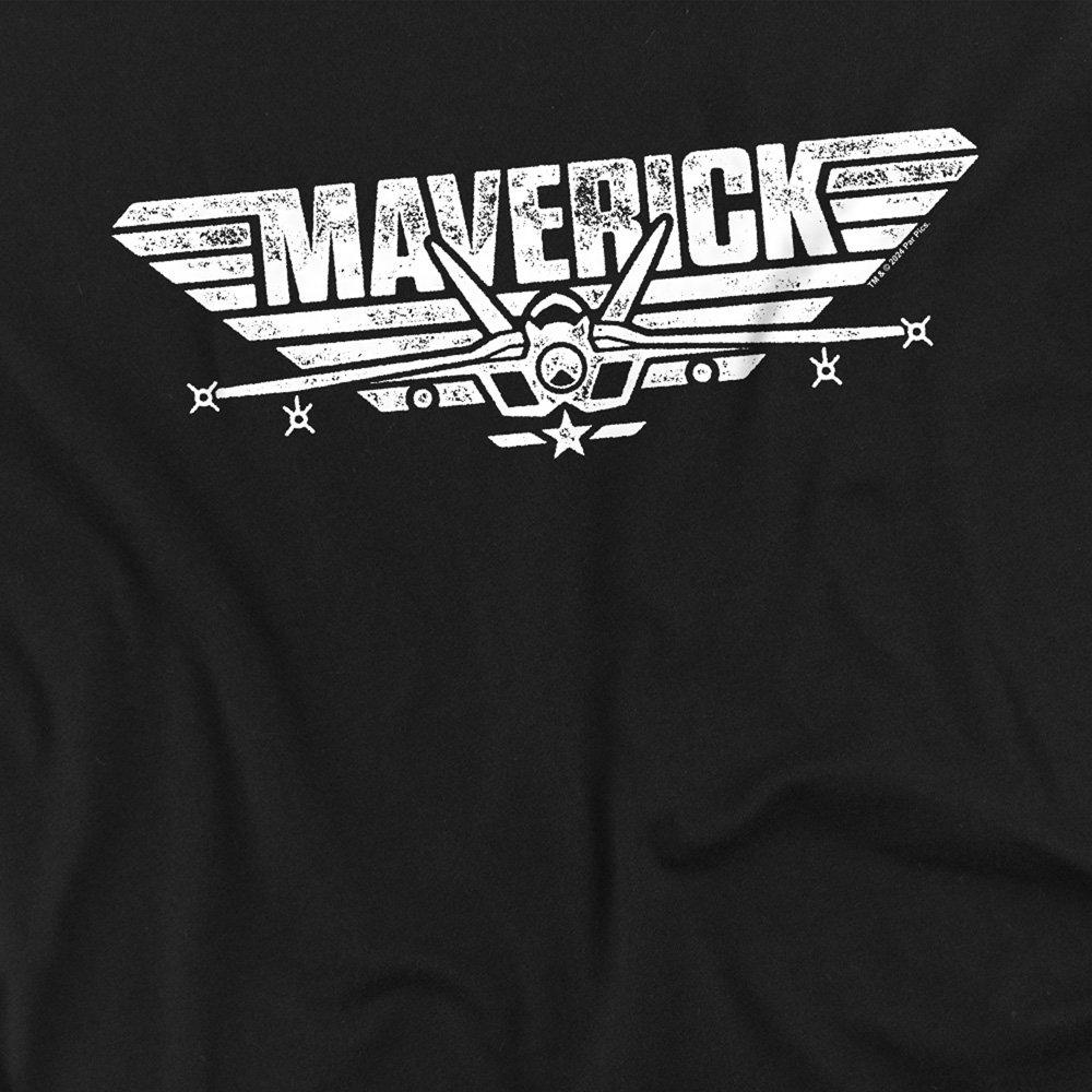 Black - Top Gun - Top Gun Maverick Logo T Shirt Black - 2