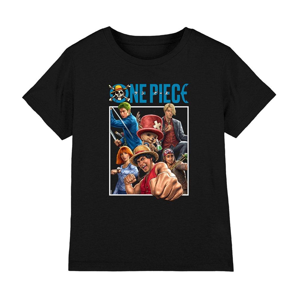 One Piece One Piece Group Box Kids T-Shirt Black