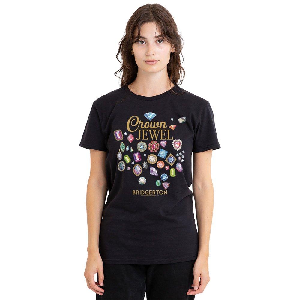 Black - Bridgerton - Bridgerton Crown Jewel T Shirt Black - 1