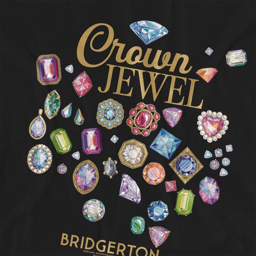 Black - Bridgerton - Bridgerton Crown Jewel T Shirt Black - 2