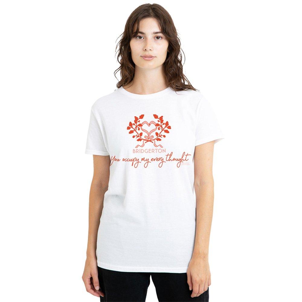 White - Bridgerton - Bridgerton Occupy My Thoughts T Shirt White - 1