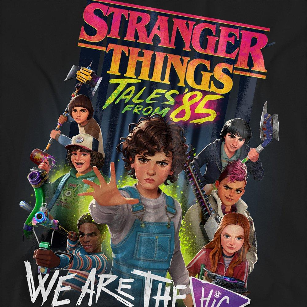 Black - Stranger Things - Stranger Things Tales From 85 Hic Poster T-Shirt - 2