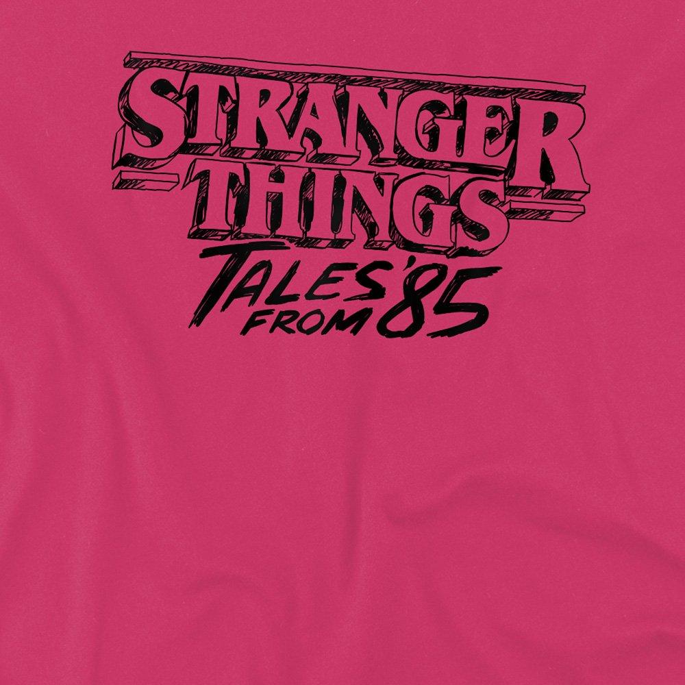 Fuchsia - Stranger Things - Stranger Things Tales From 85 Sketch Logo Kids T S - 2