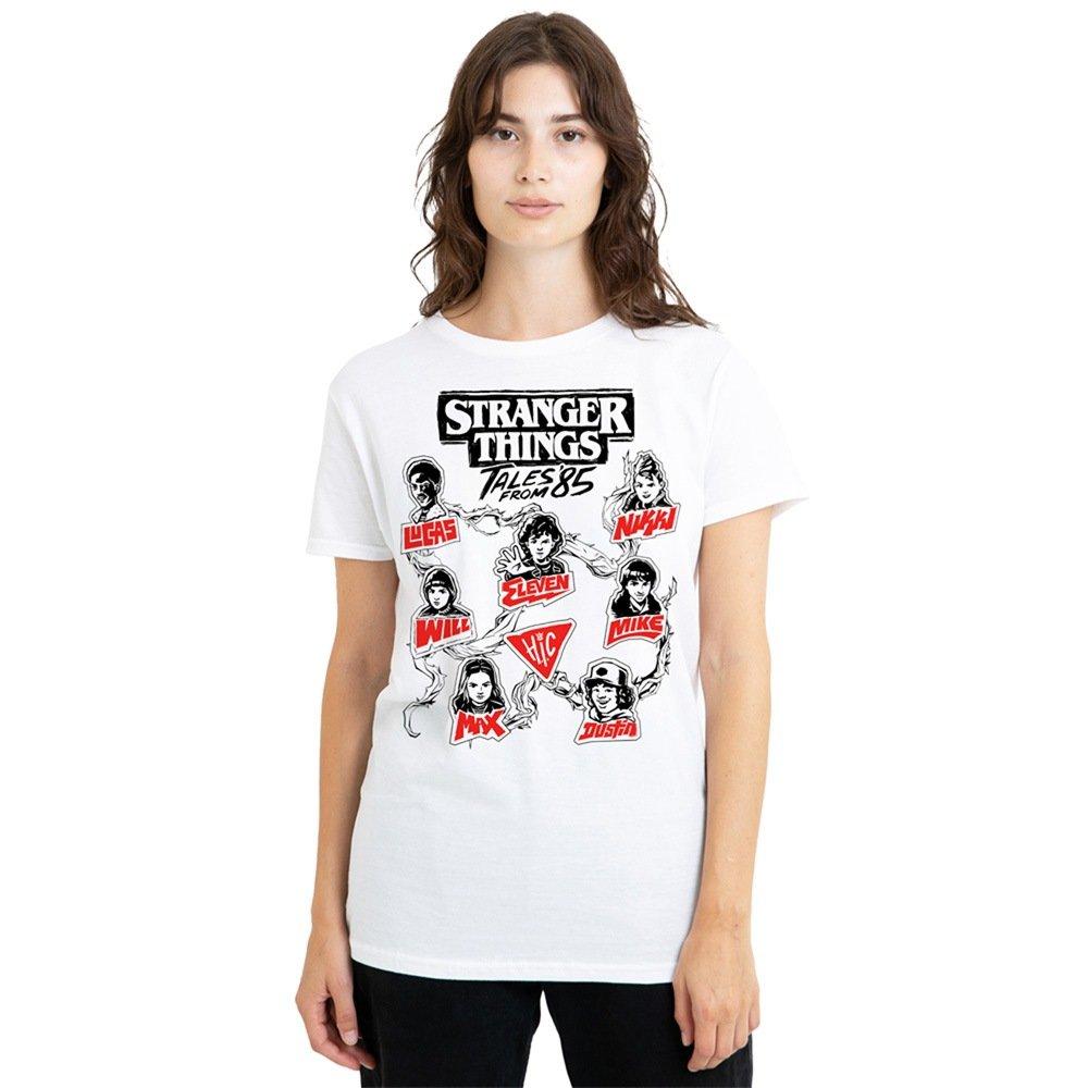 White - Stranger Things - Stranger Things Tales From 85 Character Vines T-Sh - 1