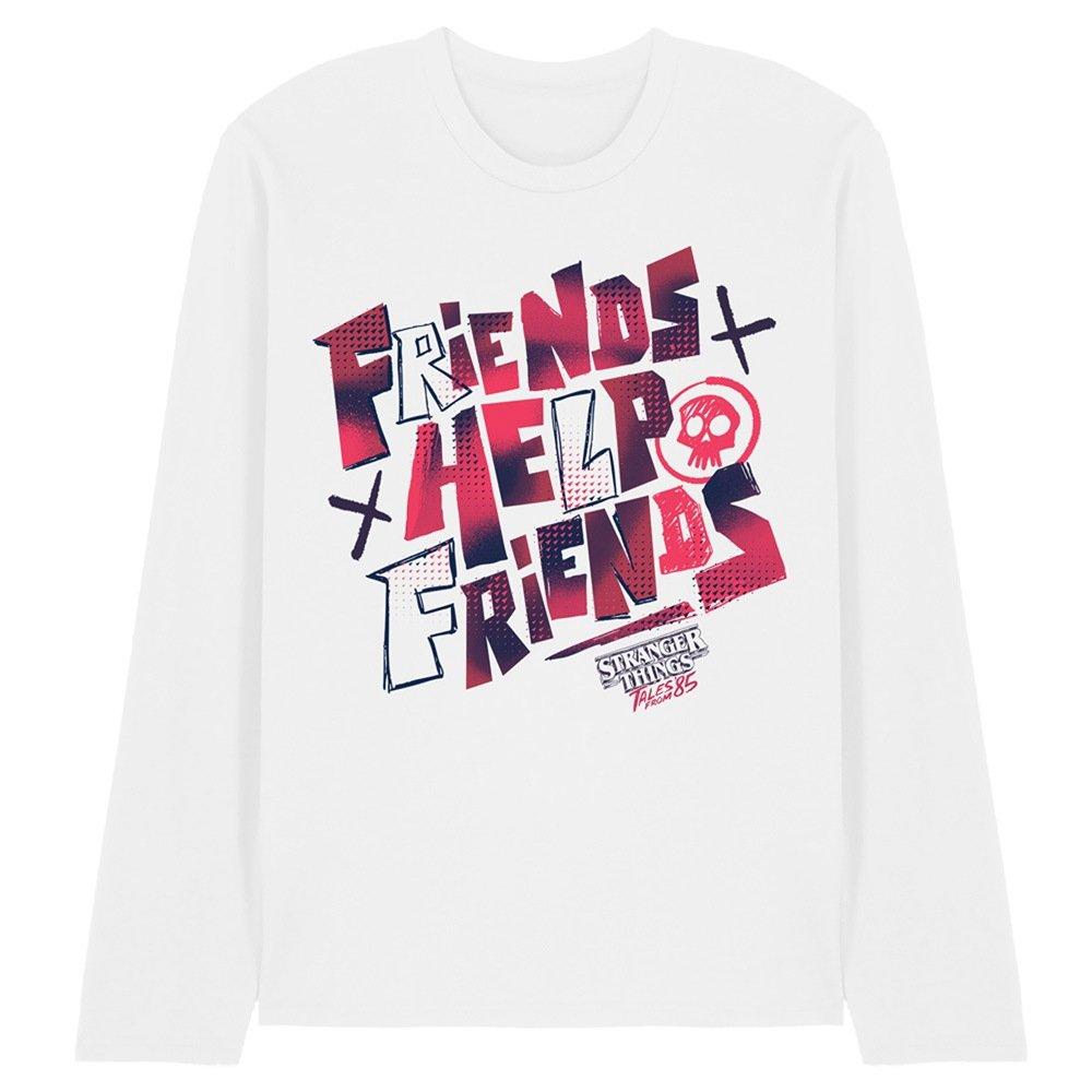 White - Stranger Things - Stranger Things Tales From 85 Friends Help Long Sl - 1