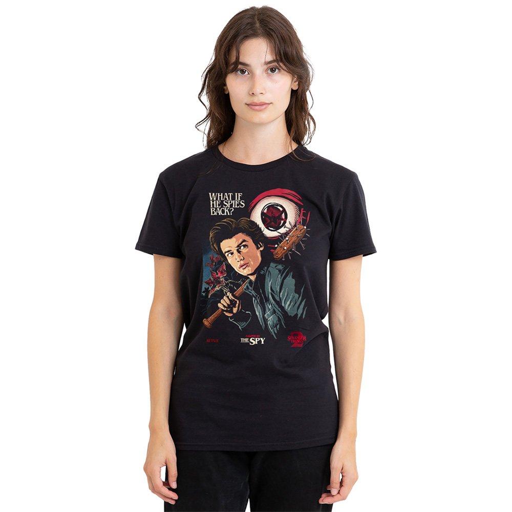 Black - Stranger Things - Stranger Things Butcher Billy S2 Ch6 T Shirt Blac - 1